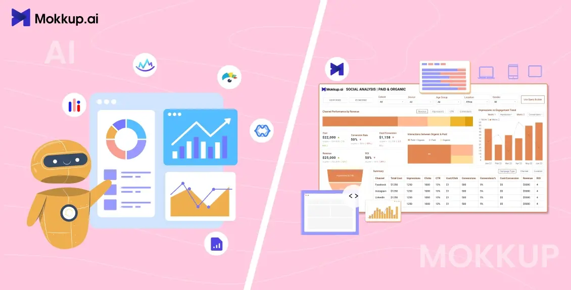 AI Chart Generator vs. Mokkup: Which Tool Reigns Supreme for Stunning Visuals?