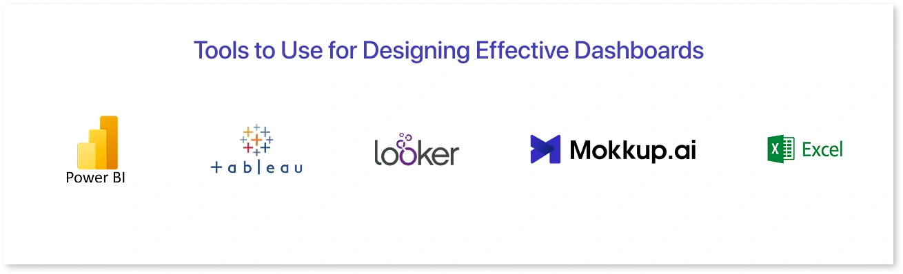 Tools to Use for Designing Effective Dashboards
