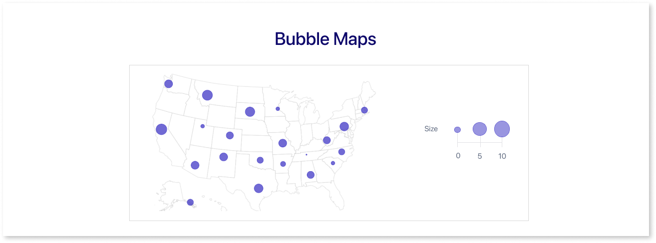 bubble maps